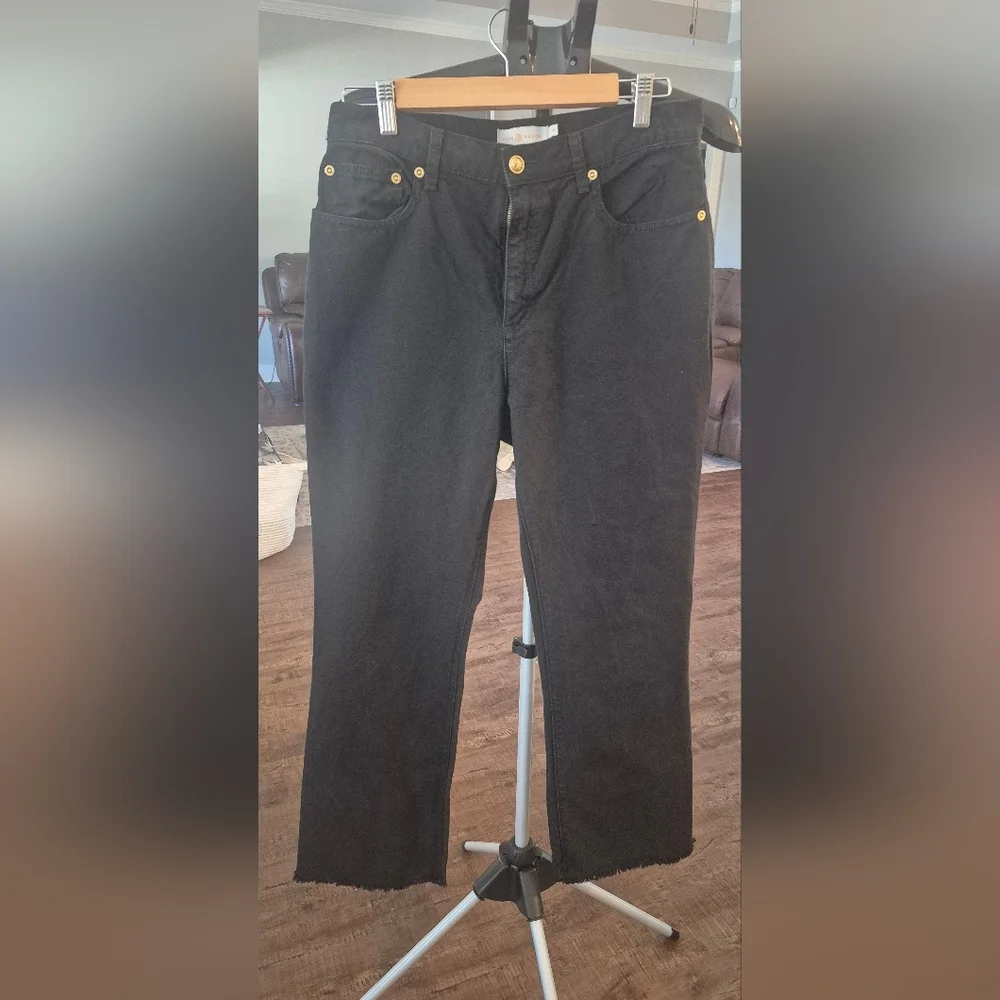 Tory Burch Black Jeans 30